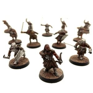 Uruk-hai Scouts 12 Painted Miniatures Half-orc Hobgoblin Middle-Earth